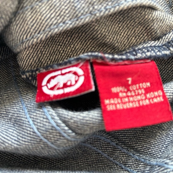 New Jean Jacket boys size 7 Ecko unlimited coat denim foundry - Picture 5 of 6